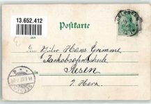 37139 W3404 Adelebsen 1902 Lithographie Schloss Adelebsen Stegemühle Hauptstraße