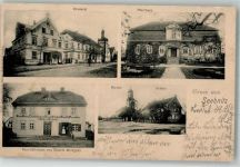 Seebnitz Trzebnice - Brauerei Pfarrhaus Geschäftshaus Mertens Schule Kirche