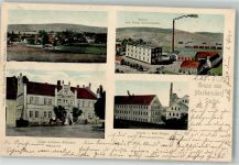 02829 O8901 Markersdorf b Görlitz, Neiße 1903 - Fabrik E. Schwarzbach Fabrik Bürger Rittergut Queisser