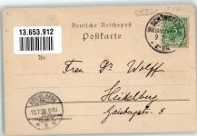 99947 O5821 Schönstedt 1898 Lithographie Forsthaus Thiemsburg