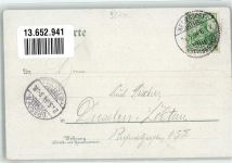 09337 O9270 Hohenstein-Ernstthal 1904 Lithographie Gasthaus Etablissement Hüttenmühle Ballsaal Garten