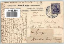 79777 W7899 Birkendorf , Schwarzw 1920 Lithographie Gasthaus zur Post Warenhaus Blatter Gasthaus Blatter