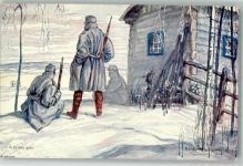 WK I Kantonierungswache Kriegsfürsorgeamt Nr. 312 WW-Künstler Diveky, Josef Künstlerkarte