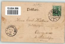 01454 O8142 Radeberg 1902 - Lotzdorf Friedrich-Straße Flecken