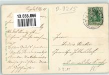 09619 O9215 Sayda 1913 Passepartout Pfarrgasse