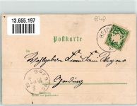 91180 W8548 Heideck , Mittelfr 1902 Lithographie Marktplatz Rathaus