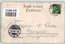 55286 W6501 Wörrstadt 1898 Lithographie Höhere Bürgerschule Amtsgericht Neuröhrenbrunnen