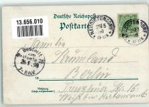 99192 O5103 Neudietendorf 1898 Lithographie Schwesternhaus Mädchen-Pensionat Bahnhof