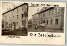 W8600 Bamberg Kath. Gesellenhaus Berufe Kolping