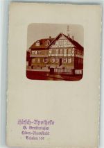 64372 W6105 Ober-Ramstadt Foto AK Hirsch-Apotheke