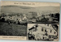 64756 W6121 Güttersbach 1916 - Gasthaus zum goldenen Löwen Ev. Kirche
