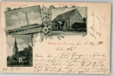04936 O7901 Körba 1899 - Dampfziegelei Denkel Kaufhaus Richter Dorfkirche