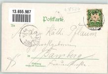 91077 W8524 Neunkirchen a. Brand 1899 Lithographie Forschheimer Tor Gasthaus Mehl