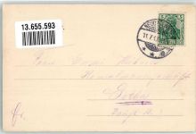99192 O5103 Neudietendorf 1913 - Gross-Rettbach Gasthaus Dorfstraße Kirche