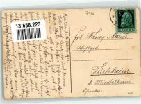 89231 W7910 Neu-Ulm 1913 - Augsburgerstraße Augsburgertor Fahrradfahrer