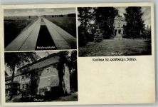 Kreibau Krzywa Foto AK Reichsautobahn Obergut Niedergut