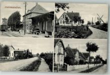 25557 W2215 Hanerau-Hademarschen 1916 - Dorfstraße Bahnhof Windmühle