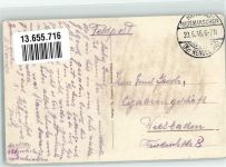 25557 W2215 Hanerau-Hademarschen 1916 - Dorfstraße Bahnhof Windmühle