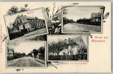 04932 O7901 Wainsdorf - Bäckerei Schäfer Dorfstraße Gasthaus Wainsdorf