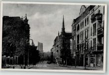 Königshütte Chorzów 1941 Foto AK Kattowitzer Straße