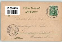 Weißstein Bialy Kamien 1901 Lithographie Ev. Kirche Kath. Kirche Hochwald