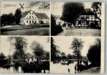 Tiefenfurt Parowa 1914 Foto AK Heiligensee Gasthaus