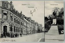 01683 O8255 Nossen 1912 - Bismarckstraße Bismarckdenkmal