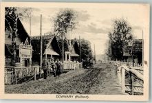 Monki 1916 Foto AK WK I Uniform Dorfansicht Downary