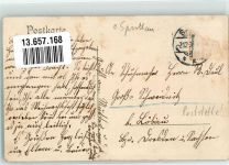 Wittgendorf Witkow 1908 Foto AK Posthilfstelle Burg Dorfstrasse