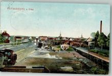 Rothenburg Czerwiensk 1913 Foto AK Bahnhof Eisenbahn
