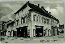 99628 O5232 Buttstädt Foto AK Pelz- und Schuhwaren-Handlung Hugo Huttenrauch