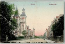 Haynau Chojnow Foto AK Bahnhofstrasse