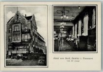 Bublitz Bobolice Foto AK Hotel von Groß Auto