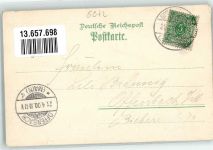 63303 W6072 Sprendlingen , Hess 1900 Lithographie Gasthaus Isenburger Hof Gartenlaube Offenbacherstraße Frankfurterstraße
