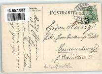 Steinau an der Oder Scinawa 1908 Foto AK Urschkau Kirche Schloss Direktorhaus