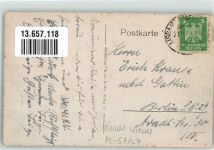 Grünberg Zielona Góra 1926 Foto AK Großenbohrau Kath. Kirche Schloss Ev. Schule