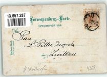 Hranice nad Morave 1895 Lithographie Rathaus Kirche Vorläufer Mährisch Weißkirchen