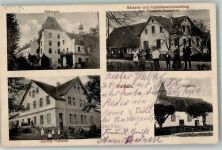 32351 W4995 Haldem , Kr Lübbecke, Westf - Rittergut Bäckerei-Kolonialwaren Benschen Zentralmolkerei Kapelle