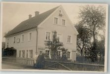 Penzig Piensk Foto AK Ort handschriftlich Wilhelmstrasse 9