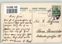 06749 O4400 Bitterfeld 1906 - Lindenstraße Amtsgericht Kaiserl. Postamt Winter