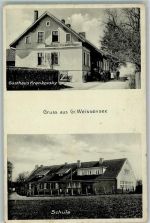 Tapiau Gwardeisk Gebrauchsspuren Gasthaus Krankovsky Schule Groß Weißensee