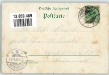 01561 O8281 Priestewitz 1897 Lithographie Gasthaus Priestewitz Bahnhof-Gasthaus Bahnhof