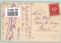 1140 Wien 14. Bezirk, Penzing 1912 Foto AK Gasthaus Piwonka Zum Penzinger Au-Bad Penzinger Straße 133