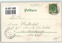 01904 O8505 Neukirch ,Lausitz 1899 Lithographie Waldhaus Gasthaus Grüne Fichte Gasthaus Goldene Krone Hofgericht