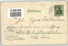 37586 W3354 Lüthorst 1907 Lithographie Pfarrhaus Schule Kurhaus Gasthaus Schaper