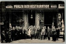 1070 Wien 7. Bezirk, Neubau Gebrauchsspuren Gasthaus Kulhanek Prager Bier-Restaurant Lechenfelderstrasse 67