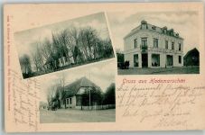 25557 W2215 Hanerau-Hademarschen 1900 - Geschäftshaus Gasthaus Kirche