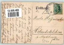 39343 O3241 Rottmersleben - Gross Rottmersleben Kolonialwarenhandlung Wilhelm Temme Bahnpost