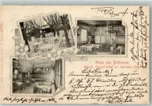 1140 Wien 14. Bezirk, Penzing 1902 Foto AK Gasthaus Ribisch Zur deutschen Fahne Breitensee