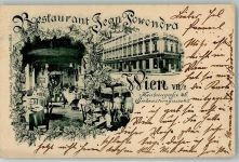 1070 Wien 7. Bezirk, Neubau 1902 Foto AK Gasthaus Powondra Neubaugasse 46